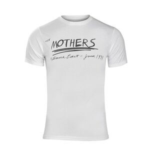 Frank Zappa Unisex Adult Filmore East Cotton T-Shirt / White
